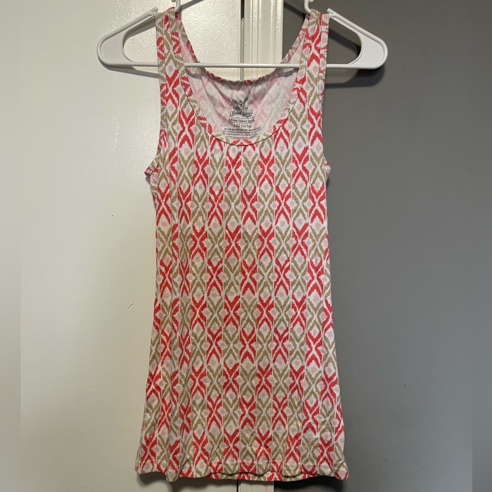 Faded Glory must have tank size large.